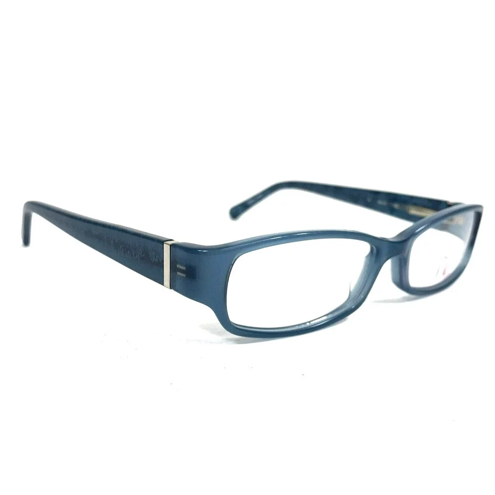 Diane Von Furstenberg Eyeglasses Frames DVF5026 319 Blue Rectangle 49-15-130